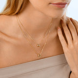 PETIT Jen 14K Gold Necklace w. Diamond