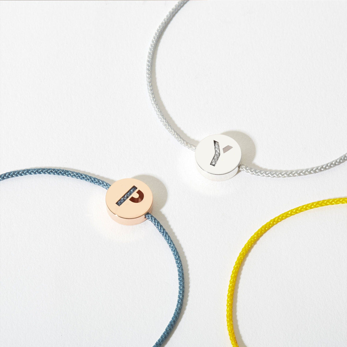 ABCs - J 18K Gold plattiert Armband