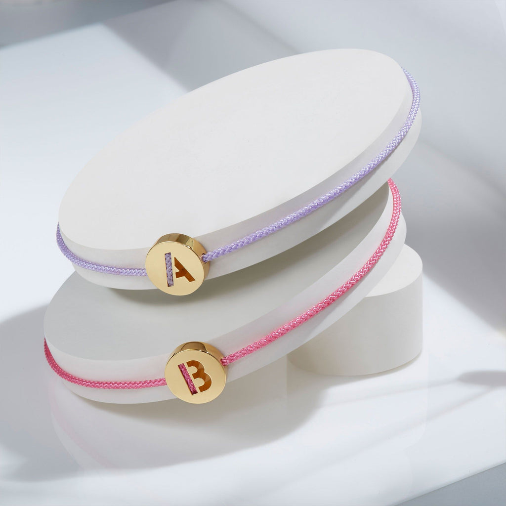 ABCs - D 18K Gold plattiert Armband