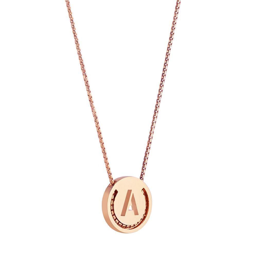 ABC's - eine mit 18k goldplattierte Halskette
