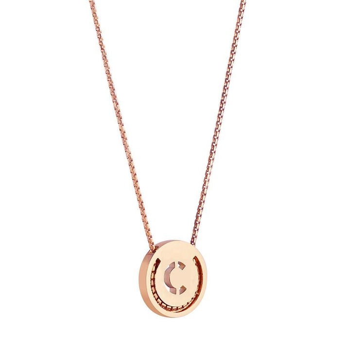 ABCs - C 18K Gold Plated Halskette