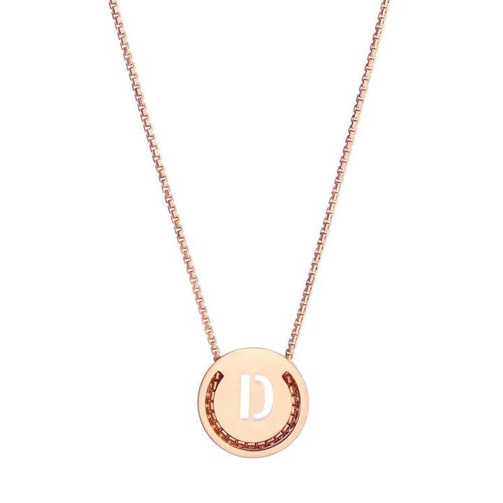 ABCs - D 18K Gold Plated Halskette