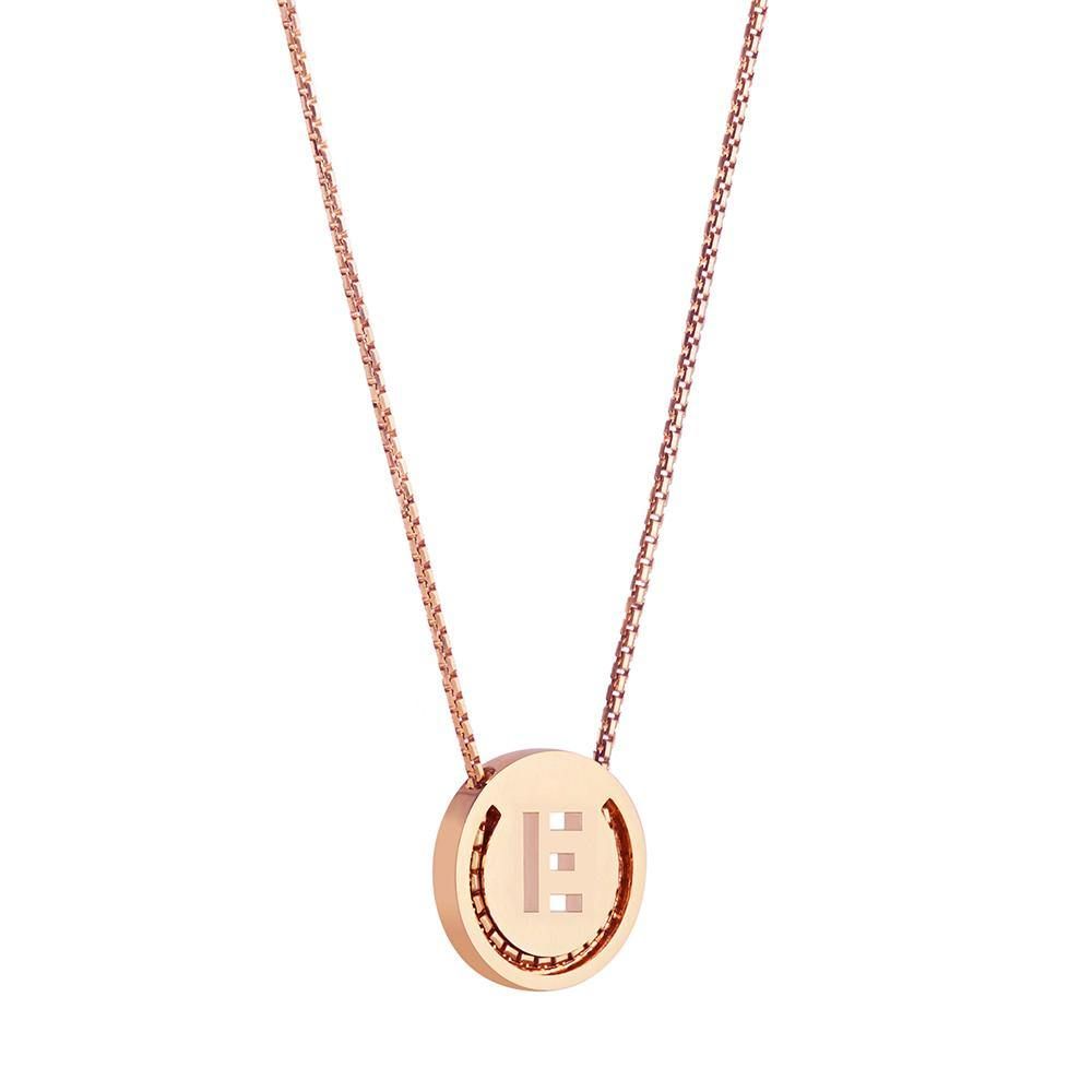ABCs - E 18K Gold Plated Halskette