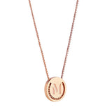 ABC's - M 18K Gold Plated Necklace