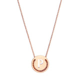 ABC's - P 18K Gold Plated Necklace