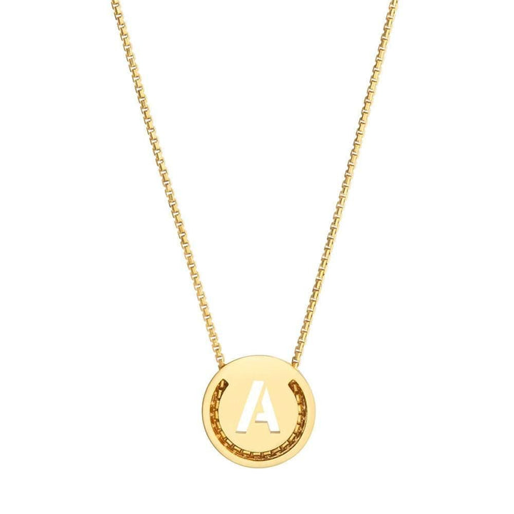 ABC's - eine mit 18k goldplattierte Halskette
