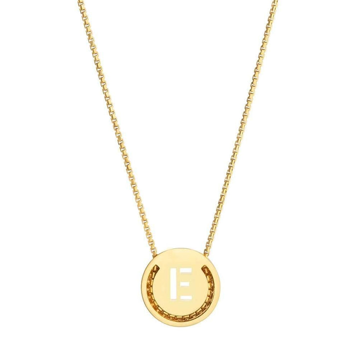 ABCs - E 18K Gold Plated Halskette