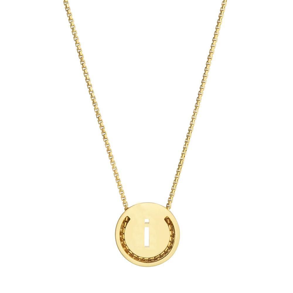 ABC's - I 18k Gold Plated Halskette