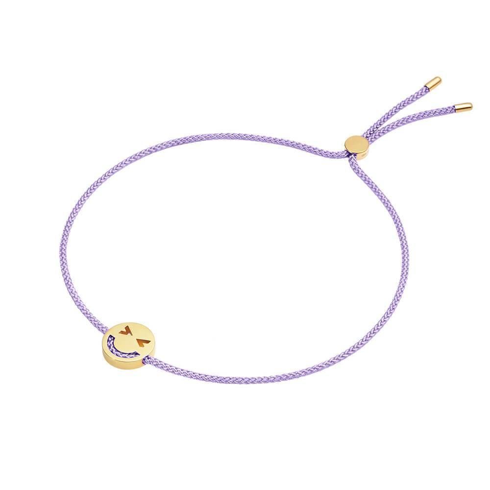 FRIENDS Merry / Lilac 18K Gold Plated Bracelet