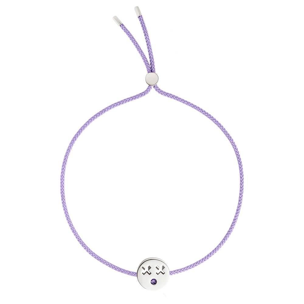 FRIENDS Quirky / Purple 18K Gold Plated Bracelet