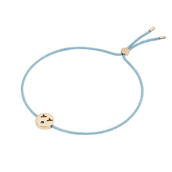 FRIENDS Quirky Armband I 18 Kt. Gelbgold-Vermeil I Lila