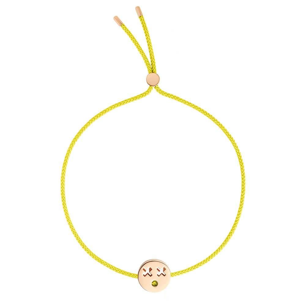 FRIENDS Quirky / Purple 18K Gold Plated Bracelet