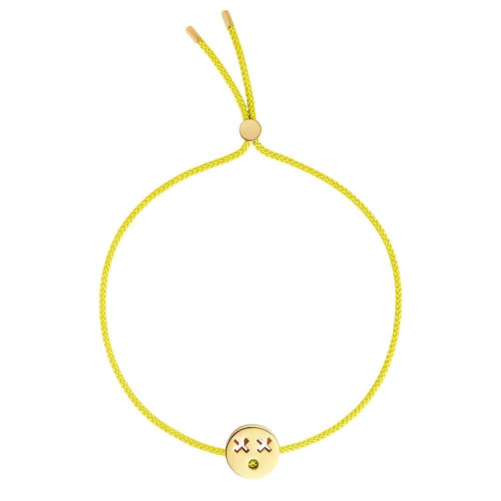 FRIENDS Quirky / Purple 18K Gold Plated Bracelet