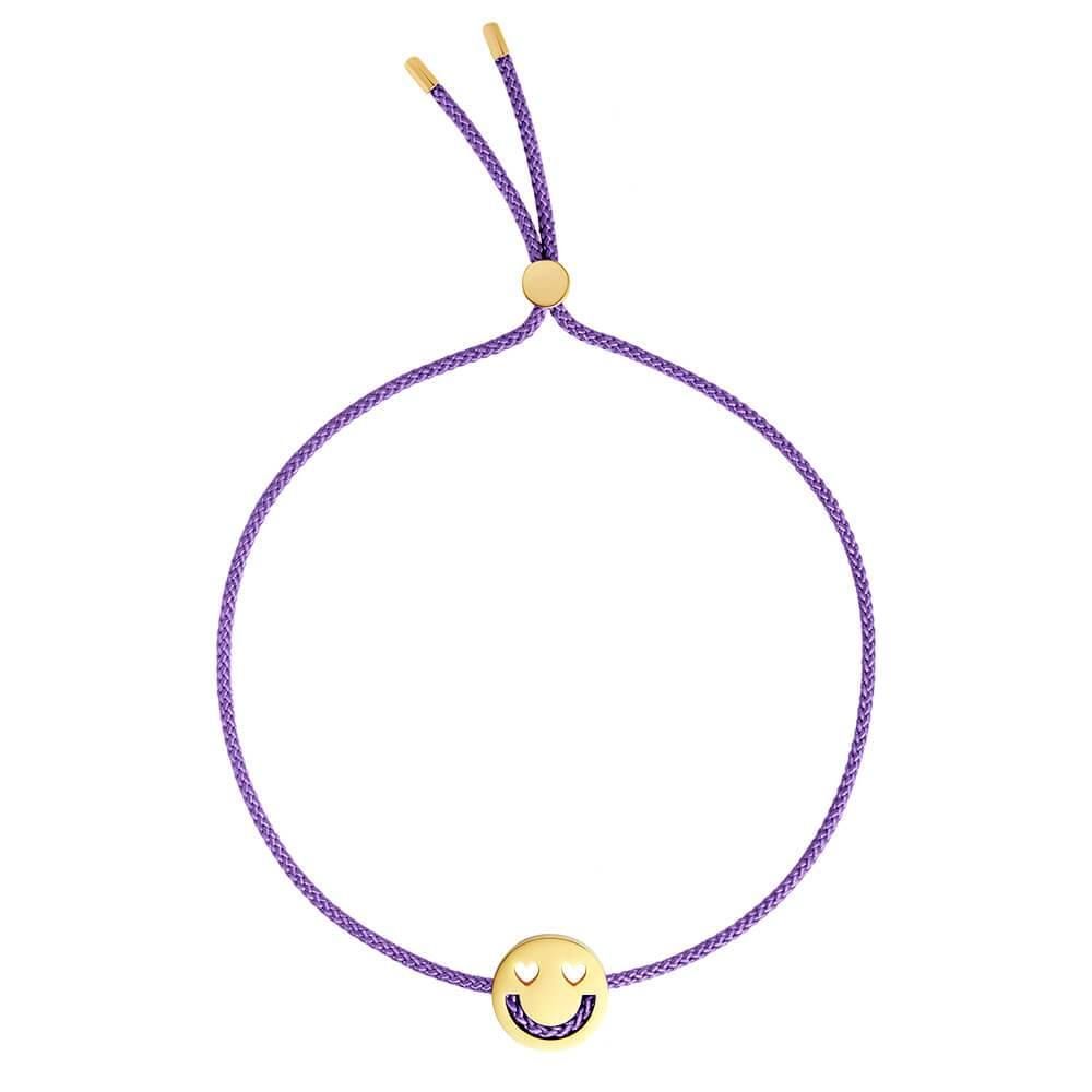 FRIENDS Smitten / Lilac / High Polish 18K Gold Plated Bracelet