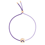 FRIENDS Turn Me Over Lilac & Purple 18K Forgyldt Armbånd