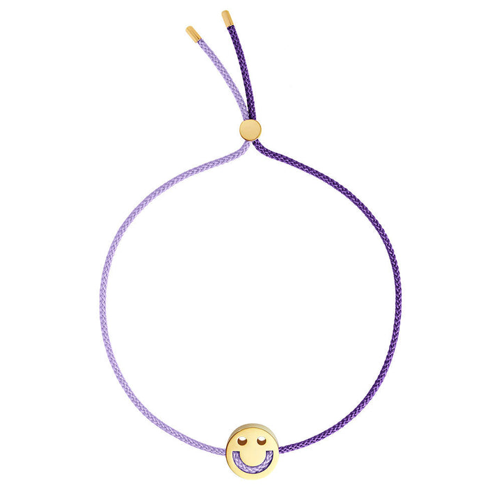 Freunde drehen mich über Lilac & Purple 18K Gold Platted Armband