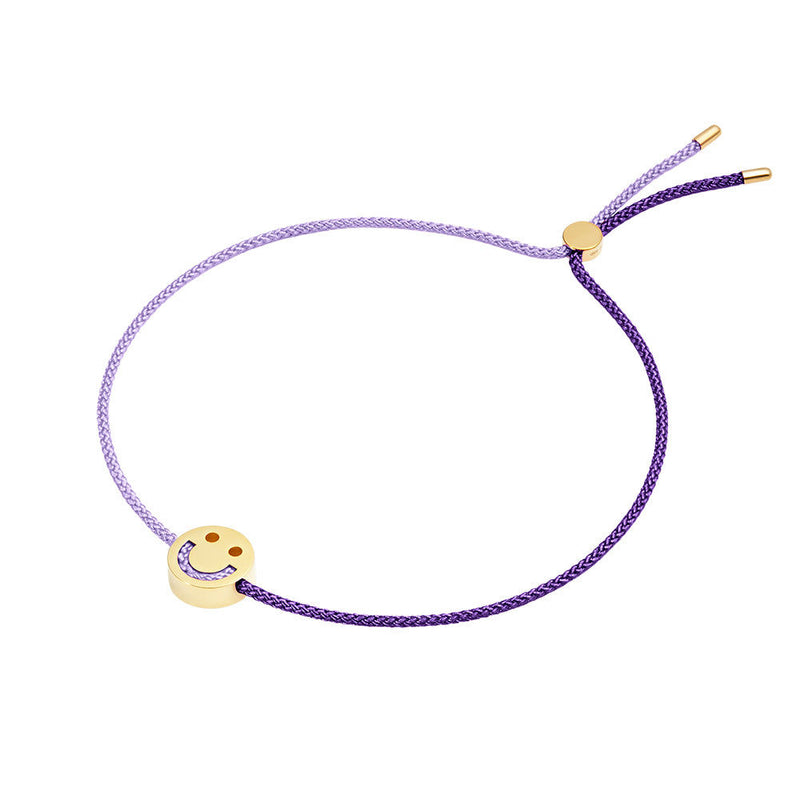 FRIENDS Turn Me Over Lilac & Purple 18K Gold Plated Bracelet