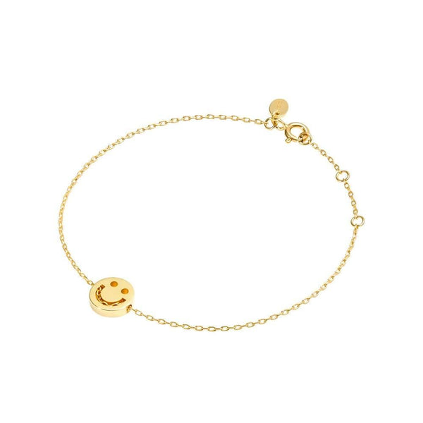 FRIENDS Happy Chain 18K Gold Plated or Silver Bracelet