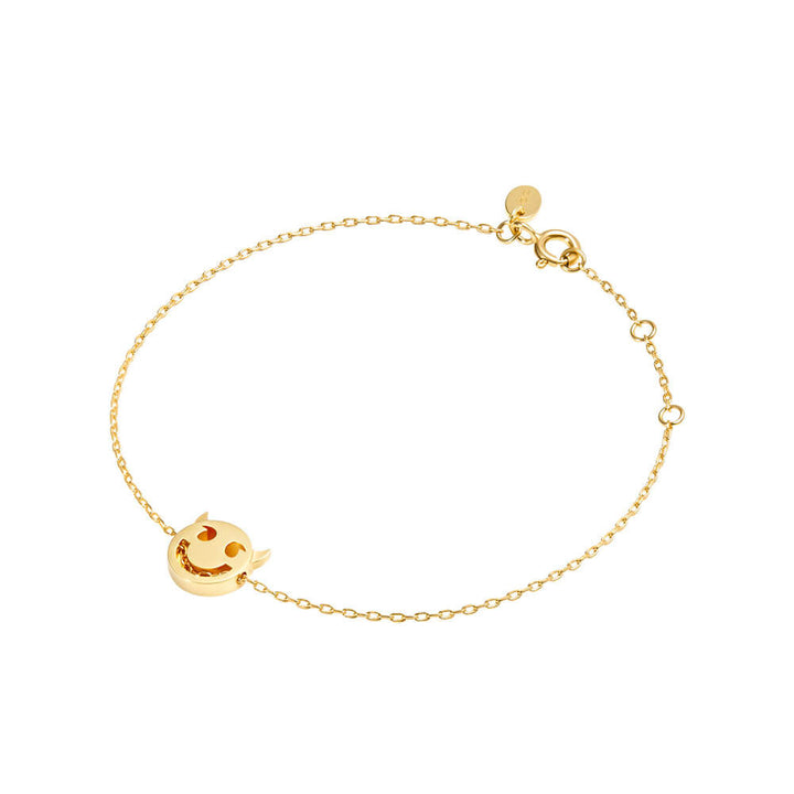 Freunde böse Kette 18K Gold plattiert Armband