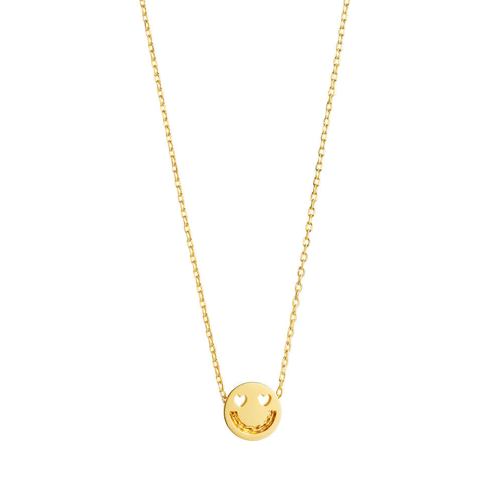 Freunde geschlagene Kette 18K Gold plattiert Halskette