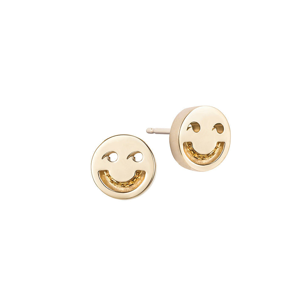 FRIENDS Jokey Chain 18K Gold Plated or Silver Earrings