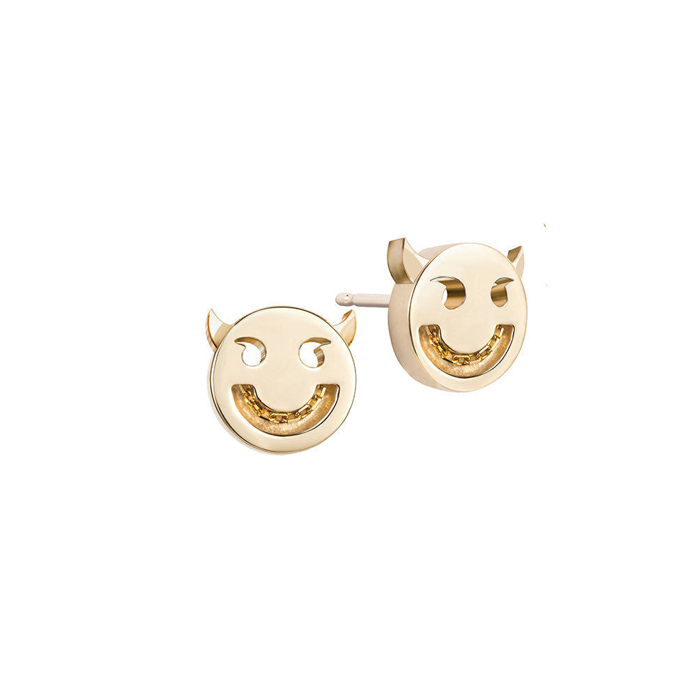 FRIENDS Wicked Chain 18K Gold Plated Studs