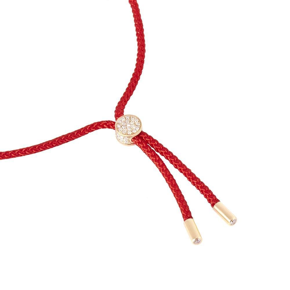 FRIENDS Happy Diamond 18K Rosegold Bracelet w. Diamond