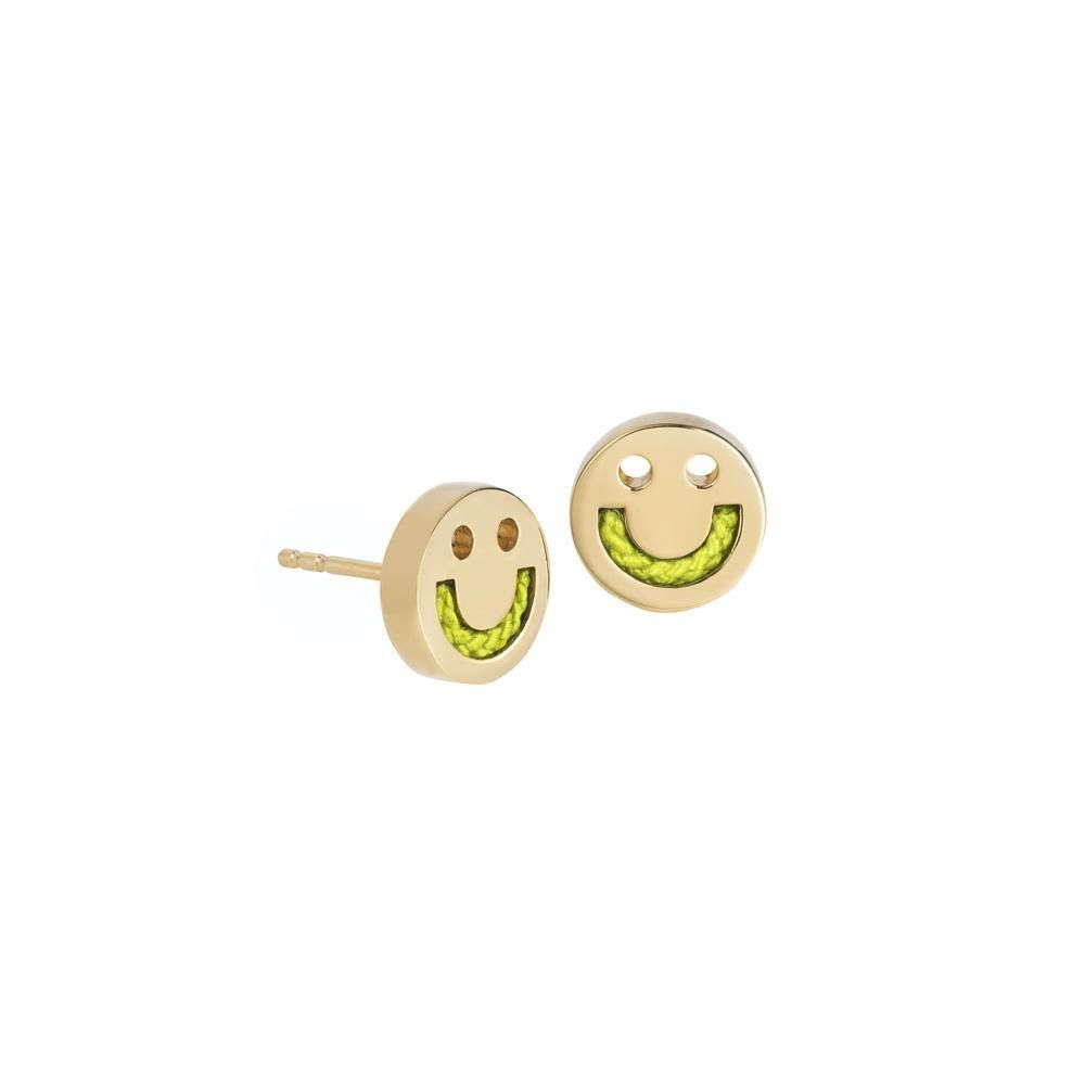 FRIENDS Happy Cord / Red 18K Gold Plated or Silver Studs