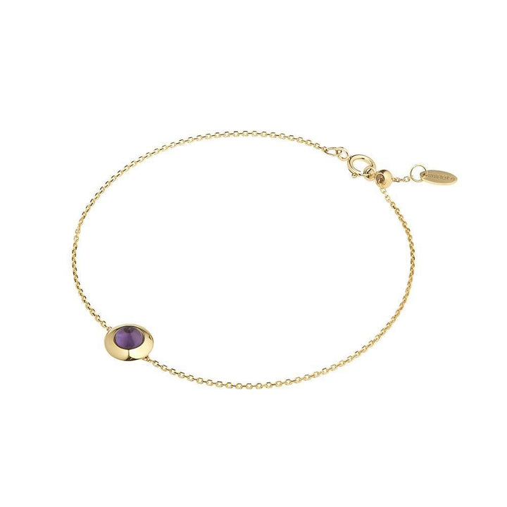 Gems of Cosmo 18K Gold Bracelet w. Amethyst