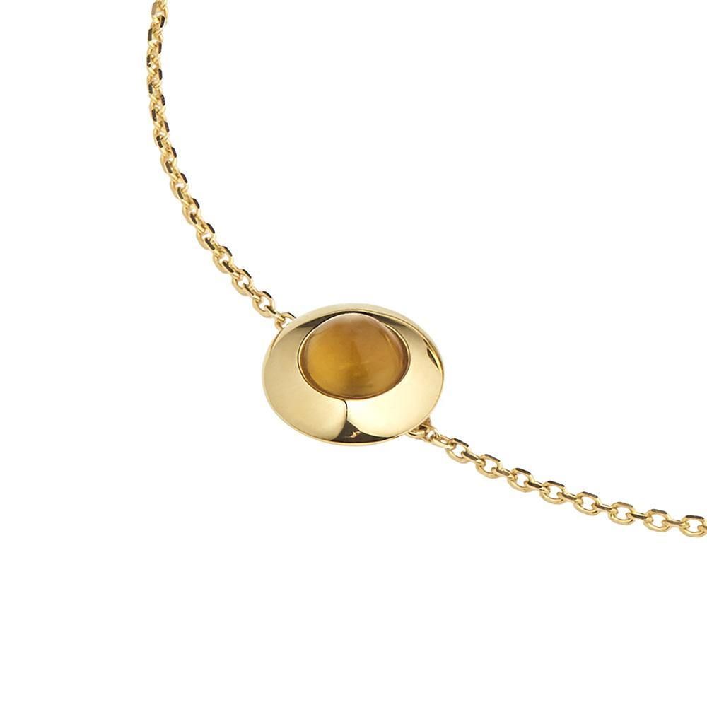 Gems of Cosmo 18K Gold Bracelet w. Citrin
