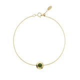 Gems of Cosmo 18K Guld Armbånd m. Chrome diopside