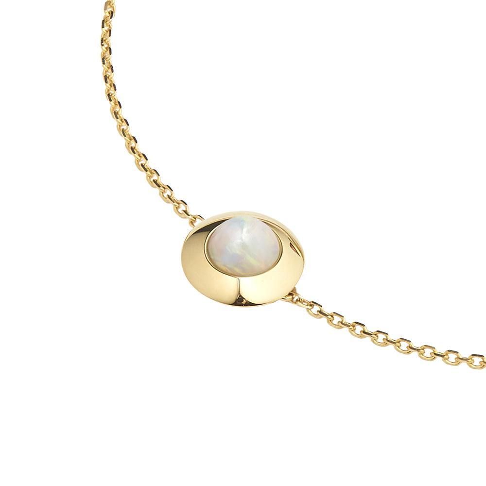 Gems of Cosmo 18K Gold Bracelet w. Opal