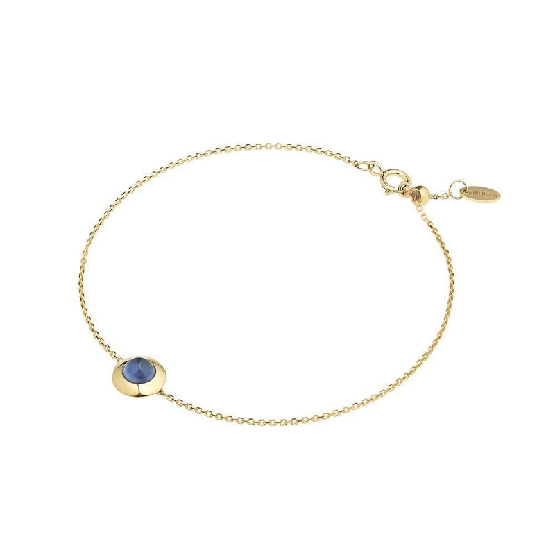 Gems of Cosmo 18K Gold Bracelet w. Sapphire