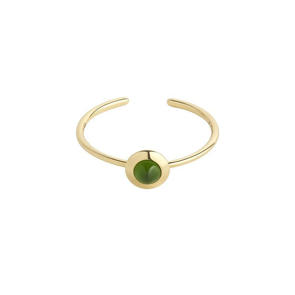 Gems of Cosmo 18K Guld Ring m. Chrome diopside