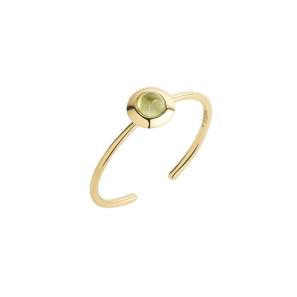 Gems of Cosmo 18K Gold Ring w. Olivine
