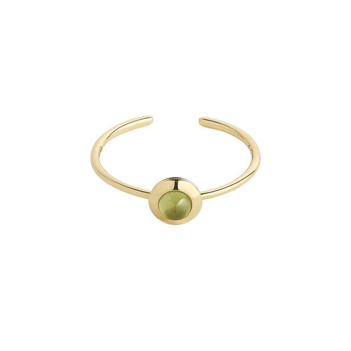 Gems of Cosmo 18K Gold Ring w. Olivine