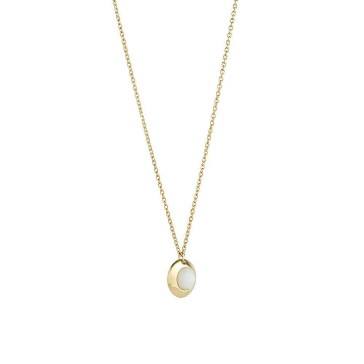 Edelsteine von Cosmo 18k Gold Halskette w. Opal