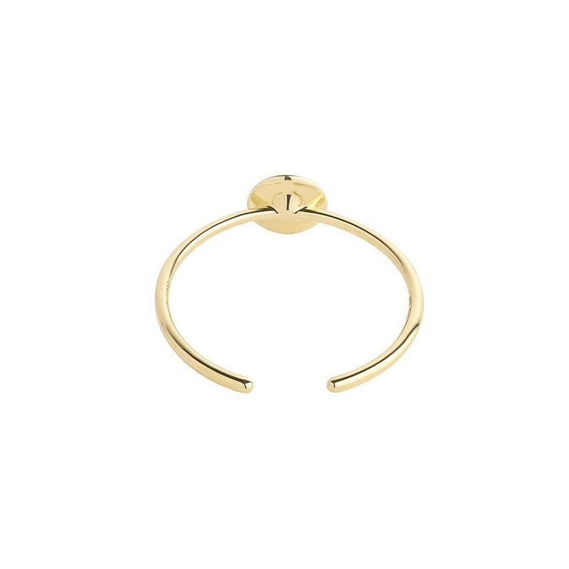 Gems of Cosmo 18K Gold Ring w. Garnet