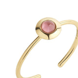 Gems of Cosmo 18K Gold Ring w. Rubellite