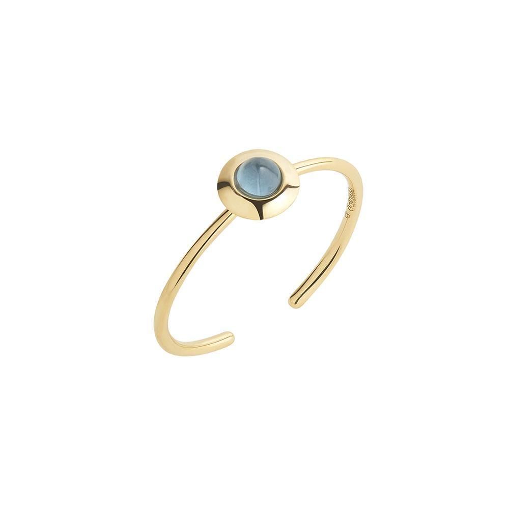 Gems of Cosmo 18K Gold Ring w. Topaz
