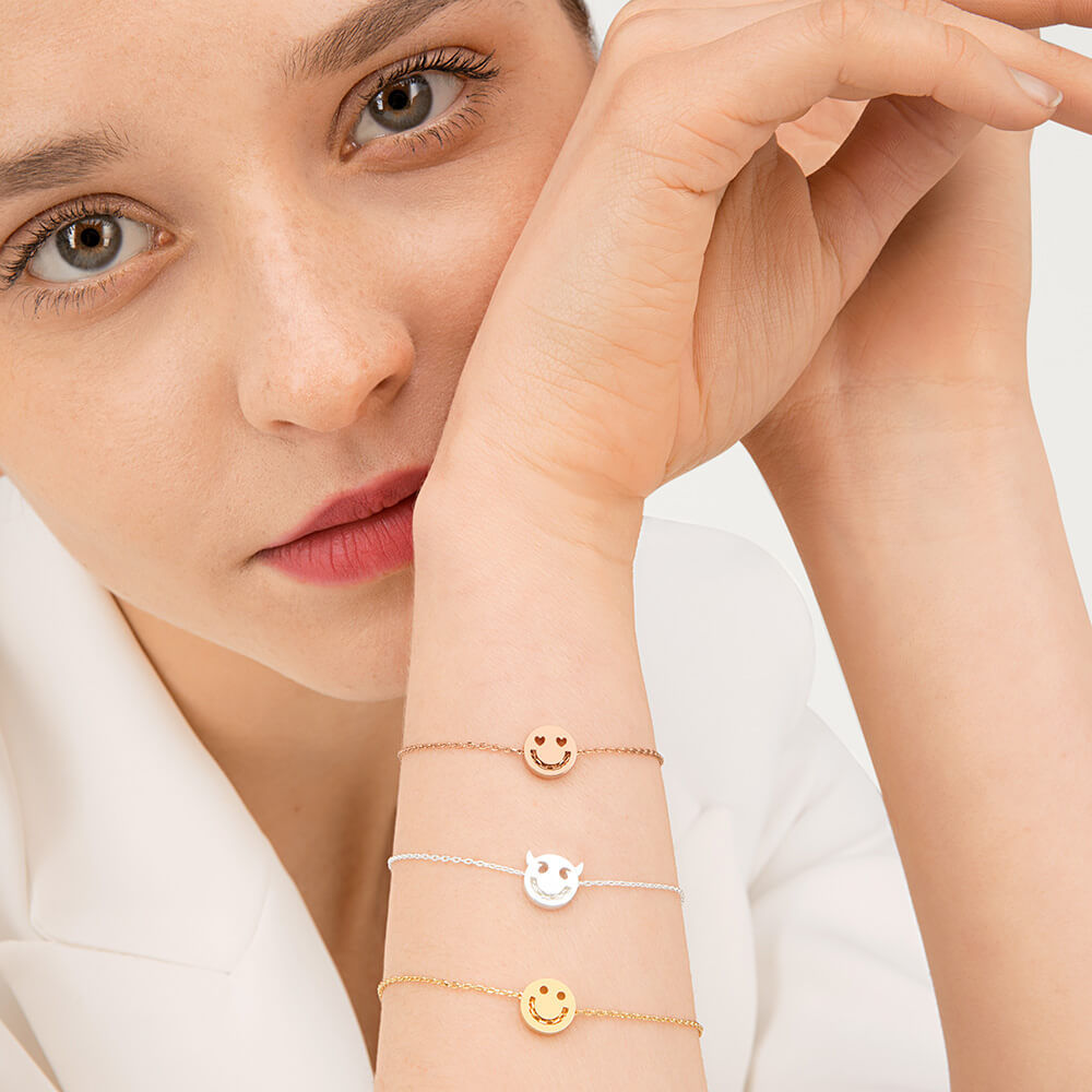 FRIENDS Wicked Chain 18K Gold Plated Bracelet