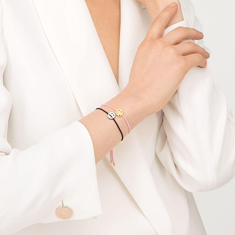 FRIENDS Pucker / Red 18K Gold Plated or Silver Bracelet
