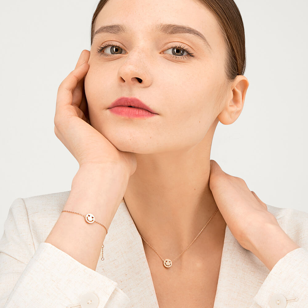 FRIENDS Jokey Chain 18K Forgyldt eller Sølv Halskæde