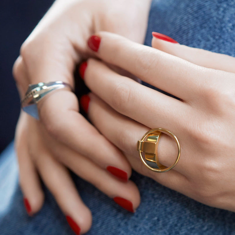 ICON 18K Gold Plated Ring