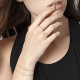 PETIT Jen 14K Gold Bracelet w. Diamond