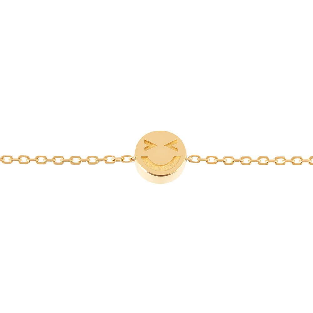 Modern Words Fine Merry 18K Gold Bracelet