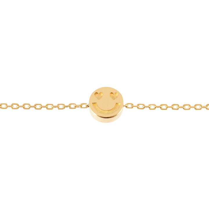 Modern Words Fine Smitten 18K Gold Bracelet