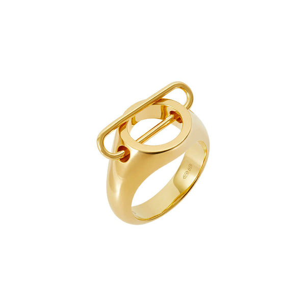 NEXUS Centrum Gold Plated Ring