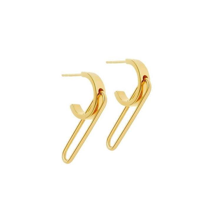 NEXUS Levitate Gold Plated Hoops