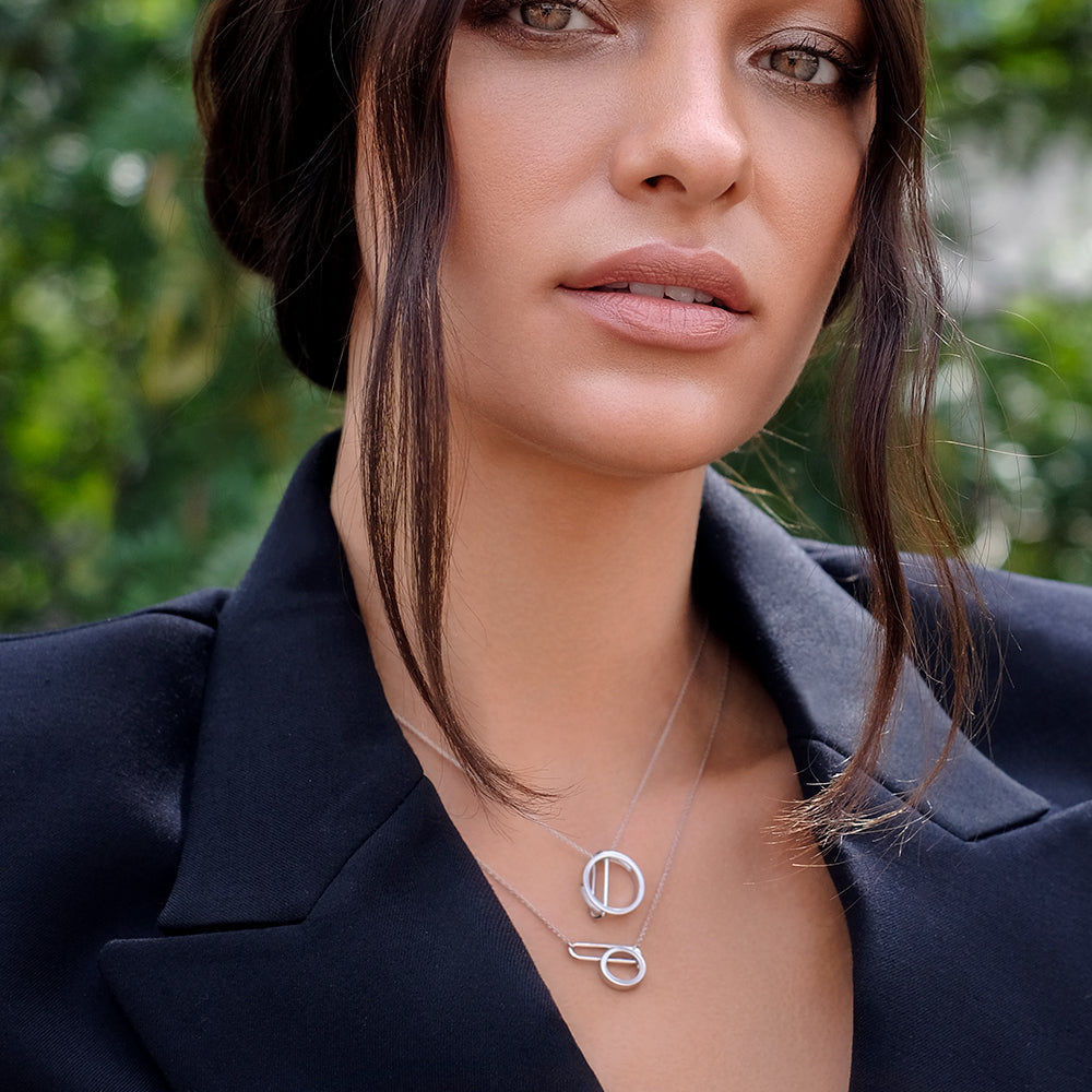 Nexus Trapezgold -Halskette